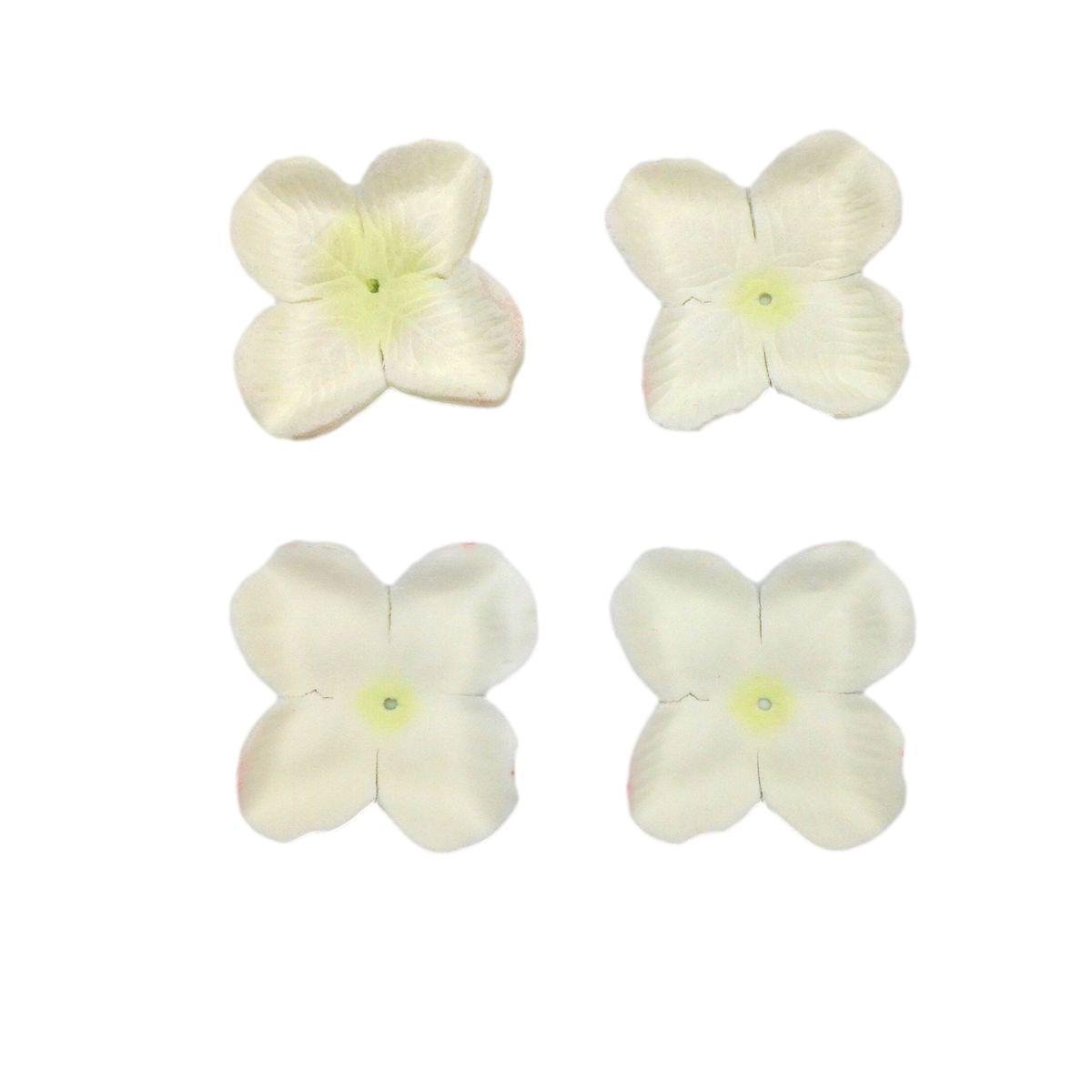 hzh338* искусственный цветок гортензия лепесток диаметр 4.5cm 100 шт. комплект ( белый )