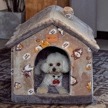 LYW983★もこもこ フワフワ かわいい ペットハウス 犬 ネコ 小屋 ベット マット クッション チワワトイプードル_画像6