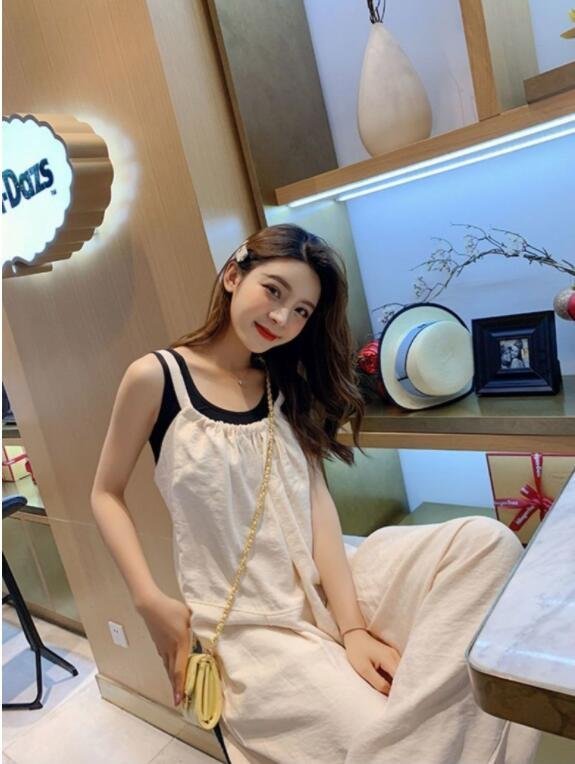 HSM804* new goods spring summer overall lady's coveralls all-in-one overall wide pants put on .. stylish stylish L~XL