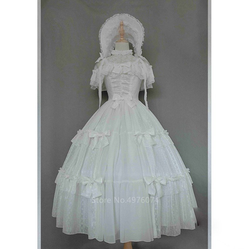 ZKY33* gothic . dono .. Lolita dress retro race dress butterfly .. neck high waist lovely girl cosplay 