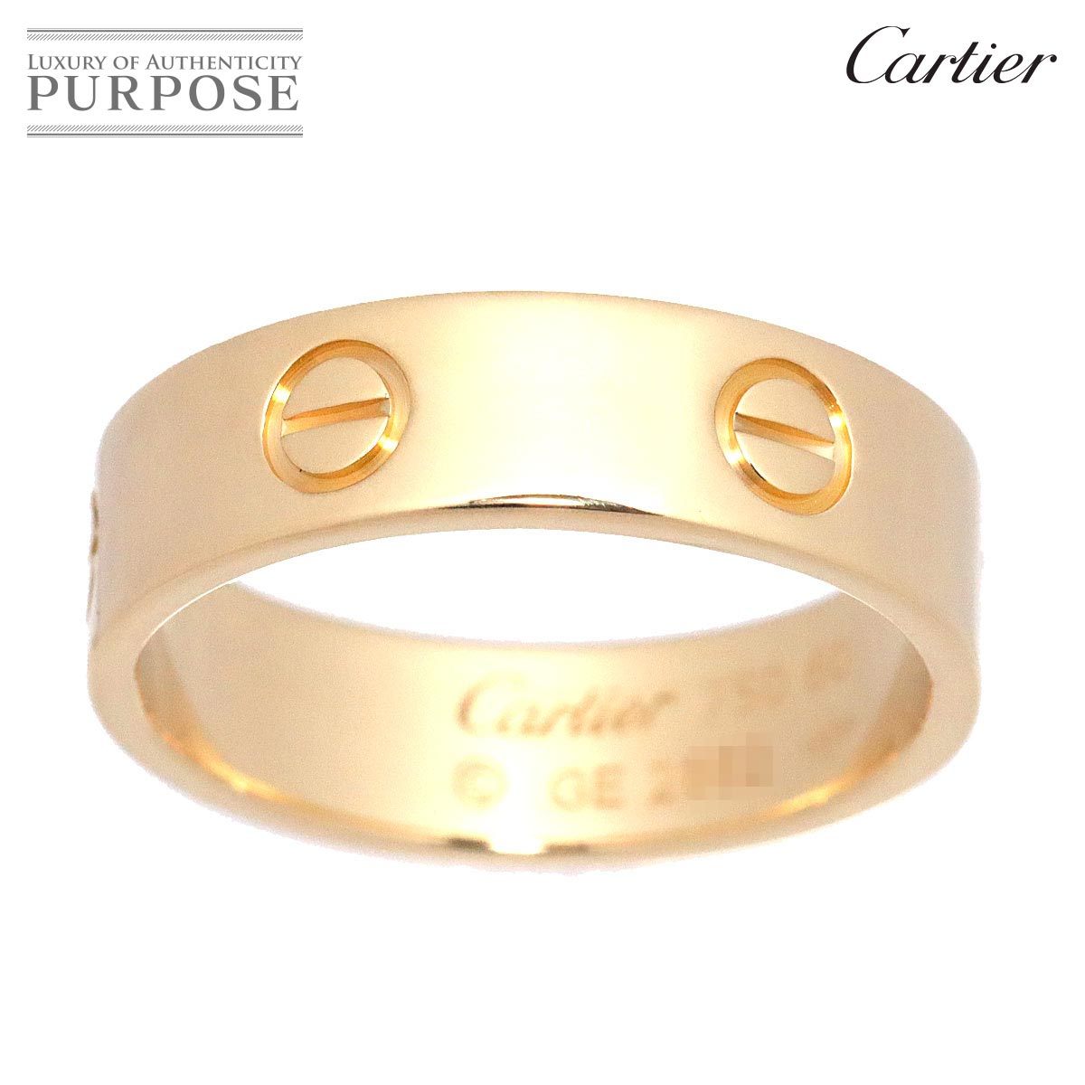 【保存版】 #60 ラブ Cartier カルティエ リング 90164706 Ring Love 指輪 750 イエローゴールド YG K18 イエローゴールド