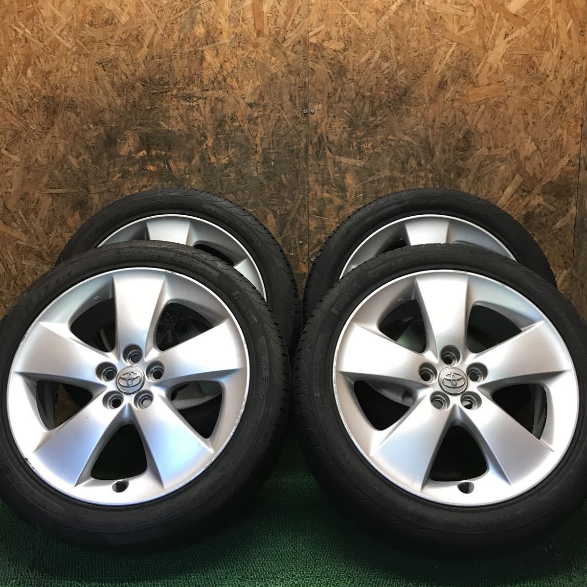 30プリウス Sツーリング 純正ホイール 17×7J 100/5H 215/45R17 極上