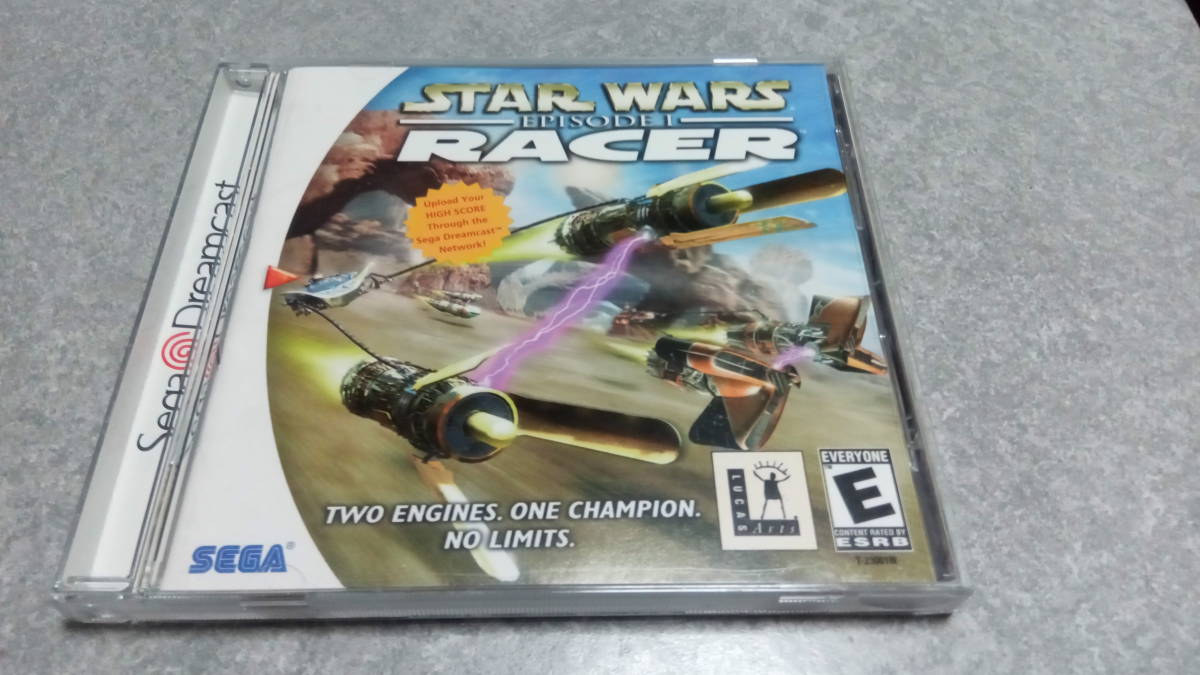 * free shipping * overseas edition *DC Star Wars Racer Star Wars Episode I Racer*doli Cath / Dreamcast / Sega /US version / hole gold *