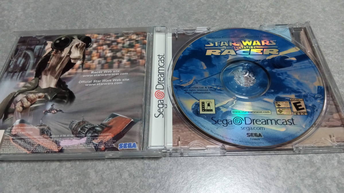 * free shipping * overseas edition *DC Star Wars Racer Star Wars Episode I Racer*doli Cath / Dreamcast / Sega /US version / hole gold *