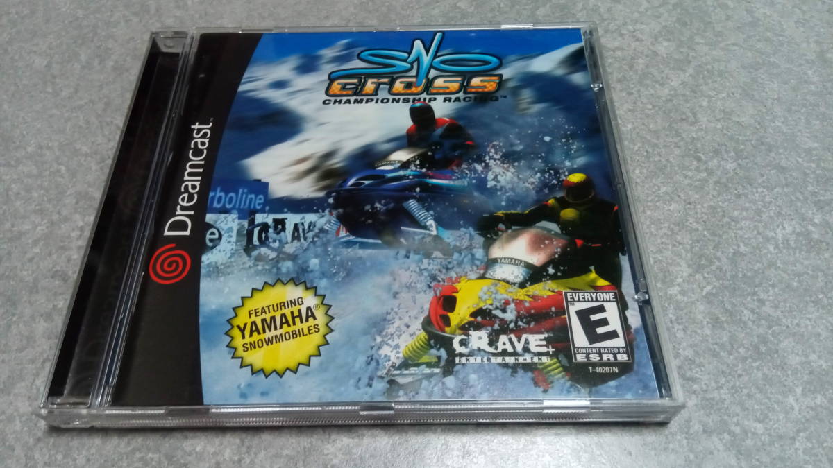 * free shipping * overseas edition *DCsno Cross racing [Sno Cross Championship Racing]*doli Cath / Dreamcast / Sega /US version / Yamaha *