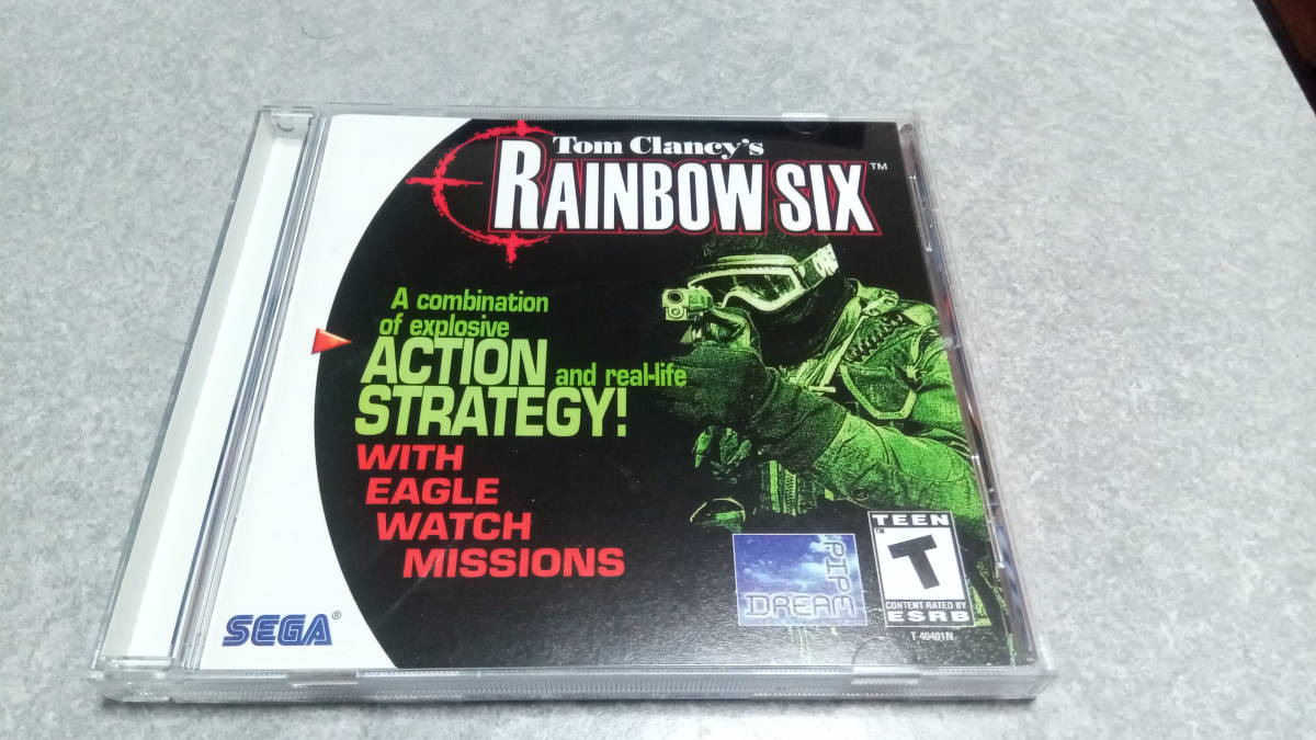 * free shipping * overseas edition *DC Tom Clancy z Rainbow Six [Tom Clancy\'s RAINBOW SIX]*doli Cath / Dreamcast / Sega /US version /FPS*