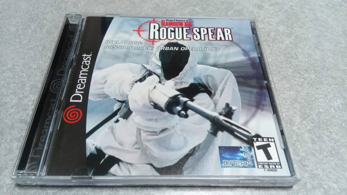 ●送料無料●海外版●DC レインボーシックス ローグスピア [Rainbow Six Rogue Spear]●ドリキャス/ドリームキャスト/セガ/US版/FPS●