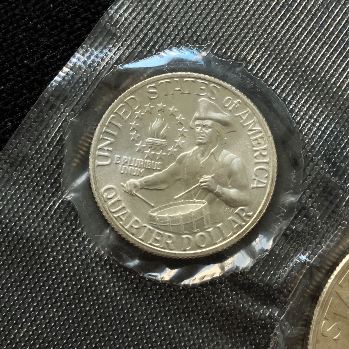 省スペース 洗える おしゃれ アメリカ独立200記念銀貨ミントセット