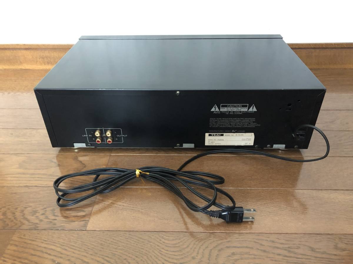 TEAC ティアック 3ヘッド オートリバース カセットデッキ R-919X