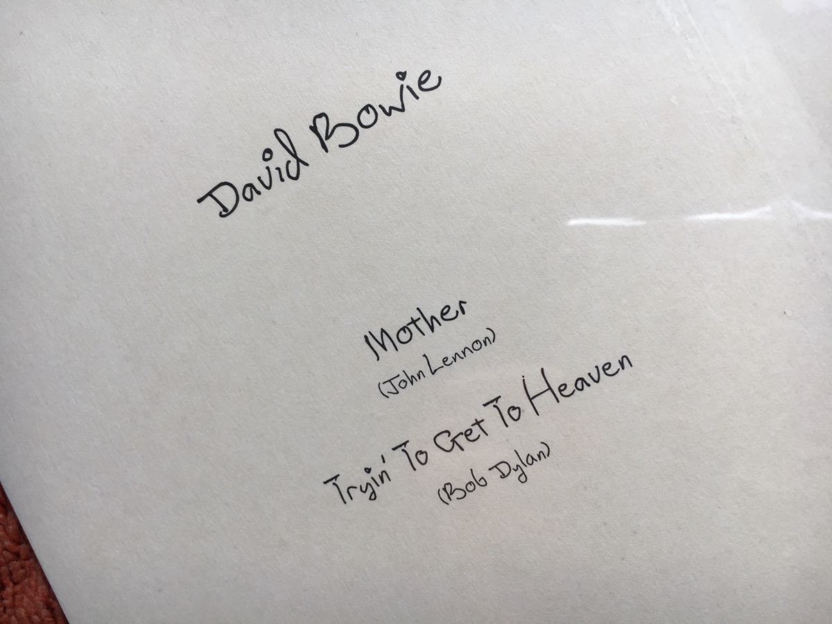 完売 David Bowie 限定7インチ アナログ 新品デヴィッドボウイ