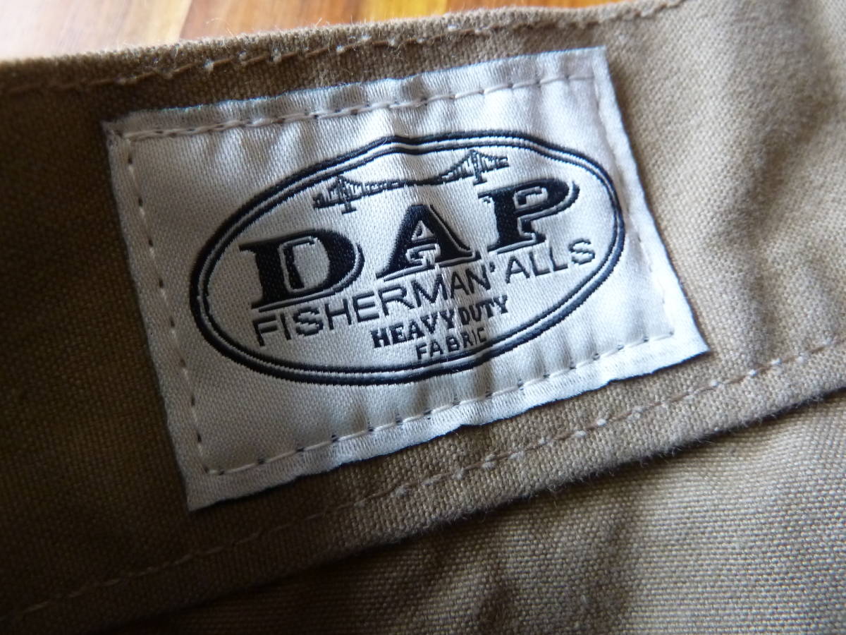 【新品】【送料無料】日本製 児島ジーンズ DAP ダップ FISHERMAN ARMY PANTS カーゴパンツ アメカジ ベージュ_画像7