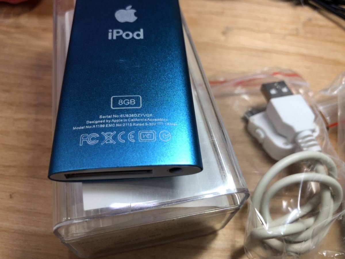 （4）Apple iPod A1199 AII37 EMC 4GB 8GB スピーカー付き まとめ売り_画像8