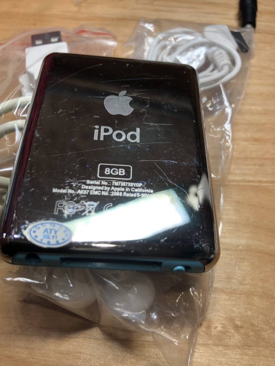 （4）Apple iPod A1199 AII37 EMC 4GB 8GB スピーカー付き まとめ売り_画像7