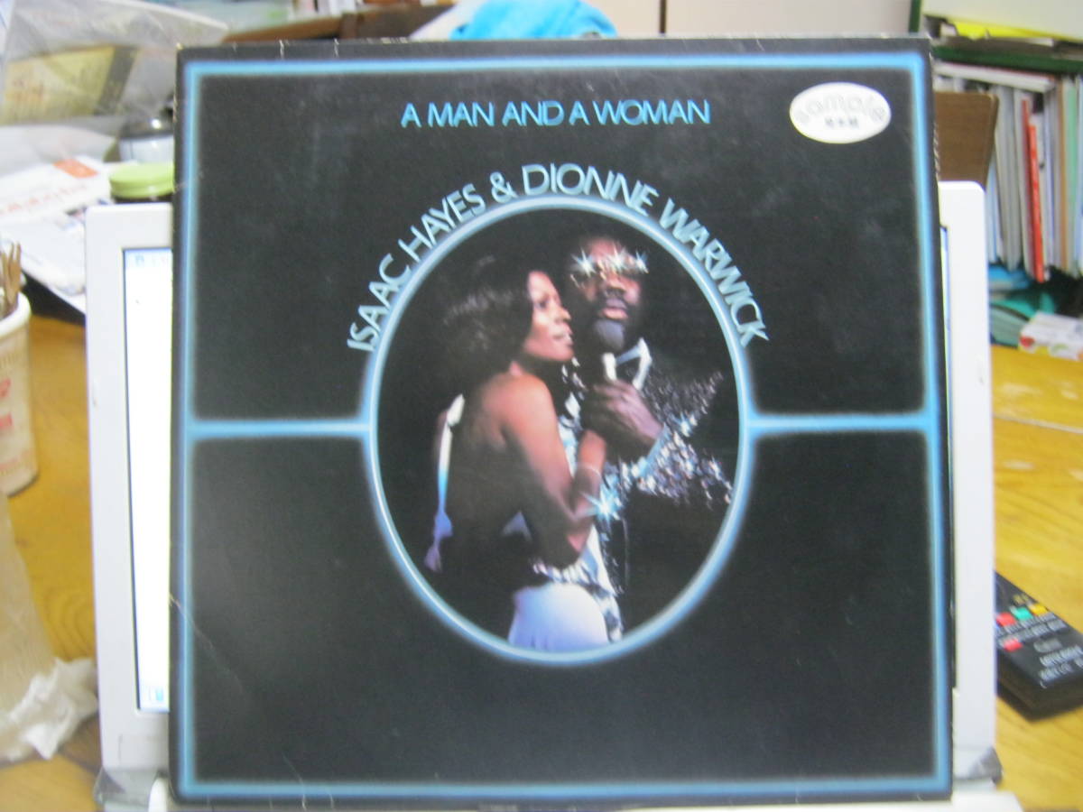 ISAAC HAYES & DIONNE WARWICK ディオンヌワーウィック&アイザックヘイズ / A MAN AND A WOMAN 夢の饗宴 レア 国内2LP _画像1