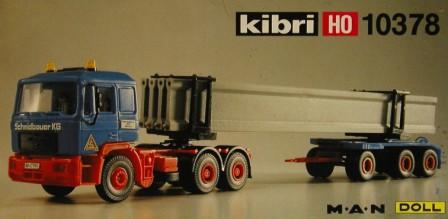 トラック、トレーラー Kibri 10378 (Made in West Germany)