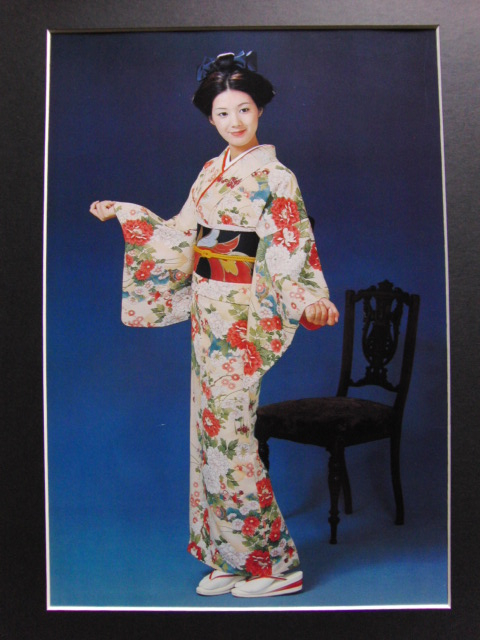  sake . Waka .,[ ultimate rare period thing, Japanese clothes catalog paper. one part ( kimono cloth sample attaching )], new goods amount attaching, free shipping, Showa era woman super movie woman super antique Japanese movie 1