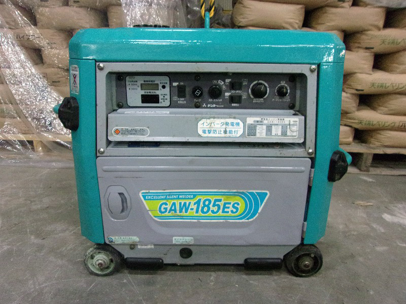デンヨー　インバーター ガソリン 溶接・発電機　GAW-185ES