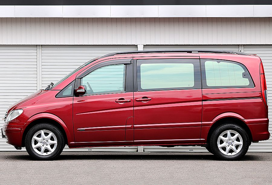 [ rare color / Indy red / high grade grade ] 2004y M* Benz Viano ambiente inspection H31/10