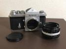 NIKON F アイレベル 初期 6435376 とNikkor-H.C AUTO 50mm/F2