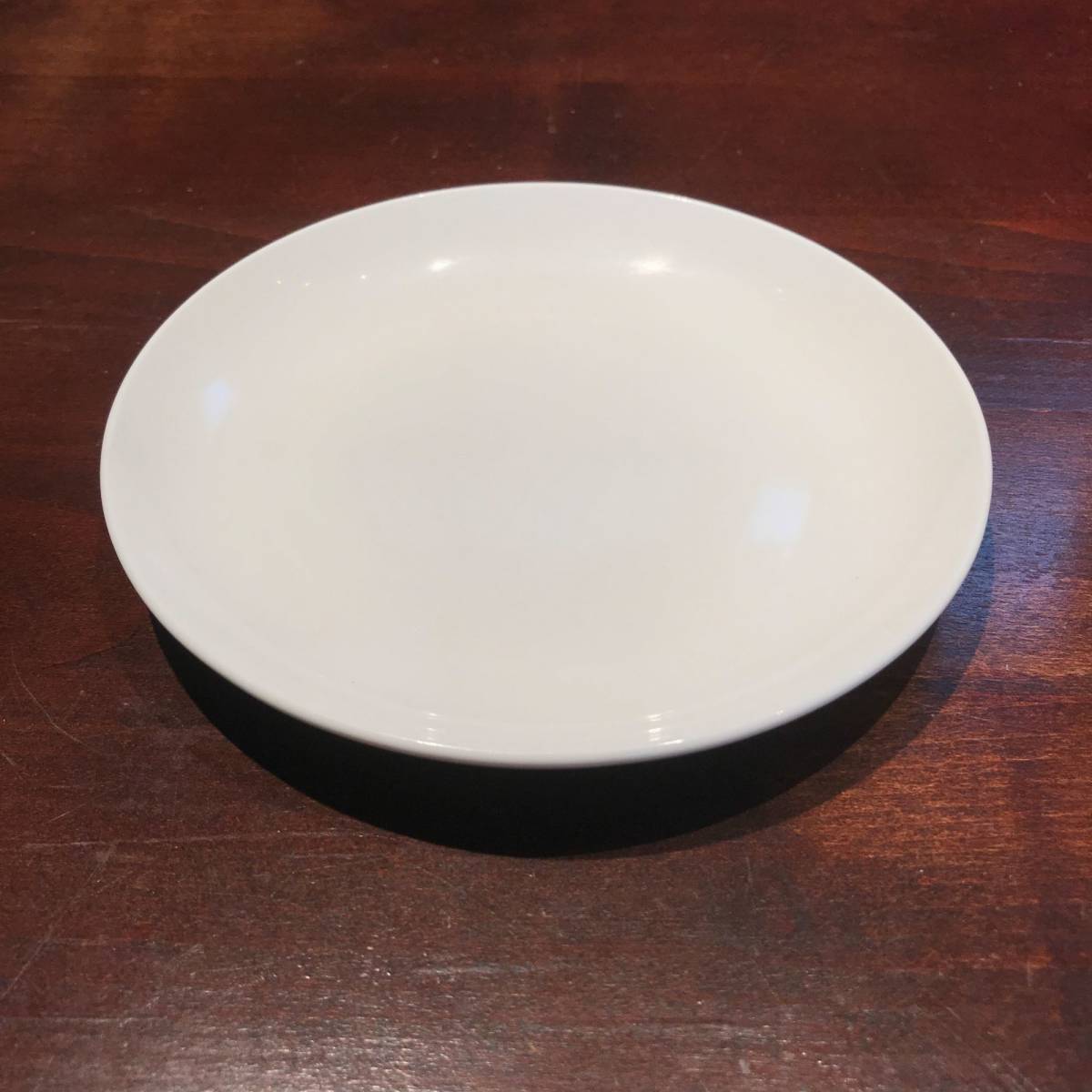 1228⑮ круглый plate белый ( маленький ) 1 листов 