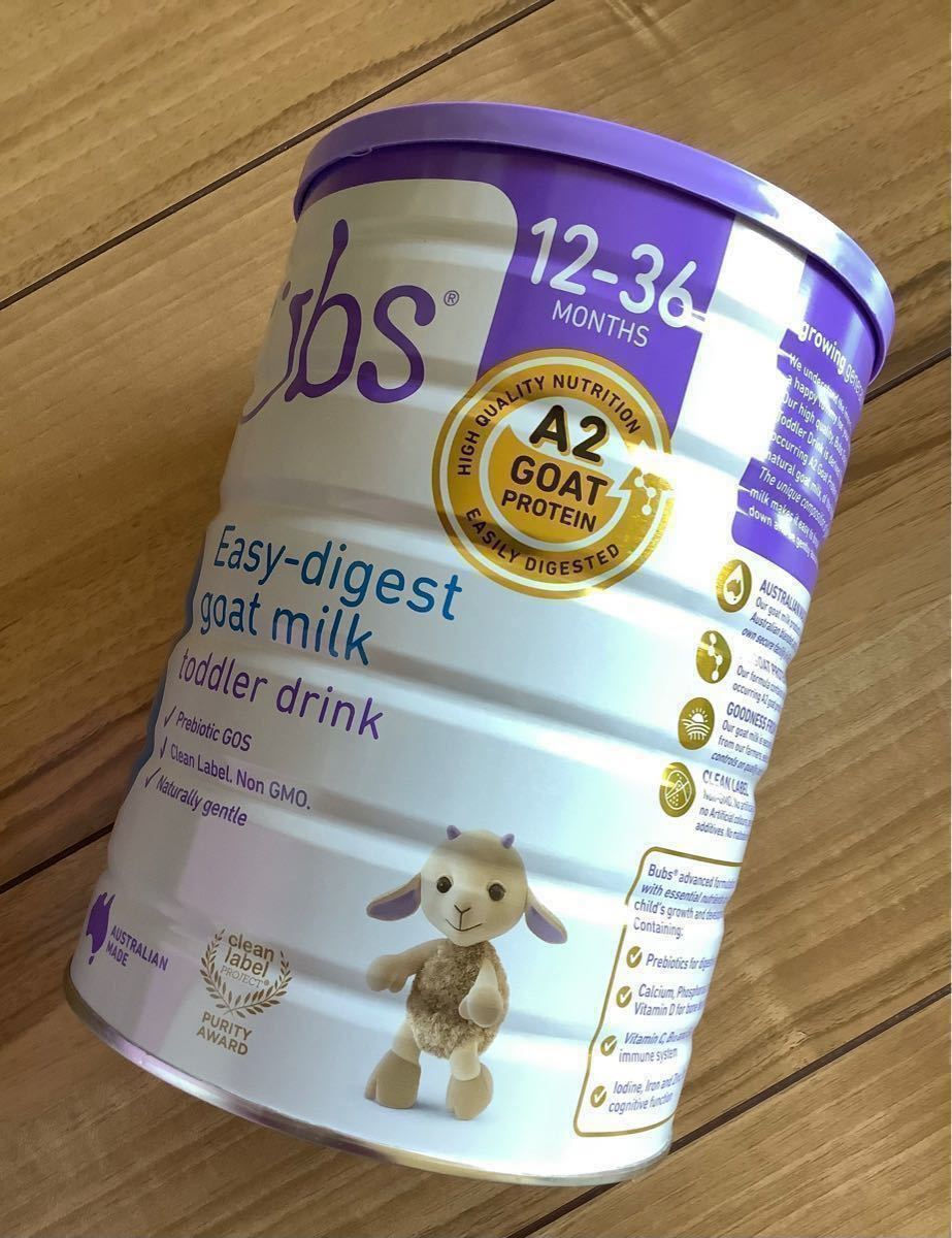 【専用です】bubsバブズ・オーガニック山羊の粉ミルク　ステップ3(1歳〜3歳)  赤ちゃん用　1缶(800g×1)
