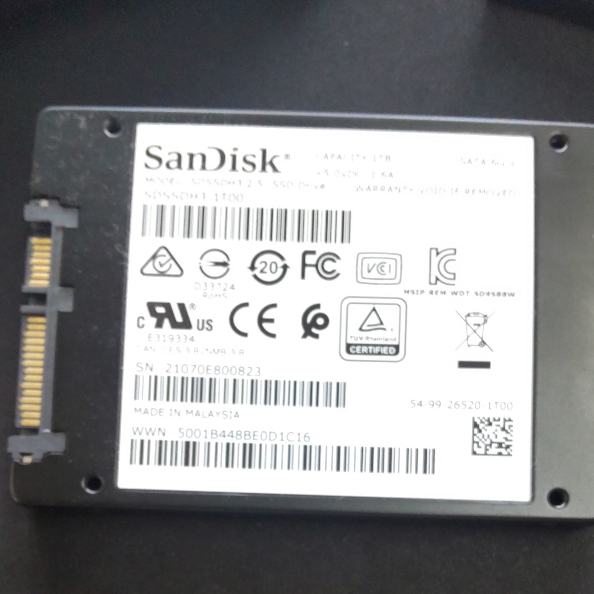 SanDisk SSD 1TB SATA