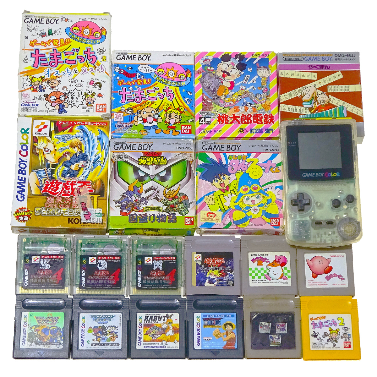 ゲームボーイ ソフト19本セット 20%オフのセール 【凛とした五月雨様専用】ゲームボーイ本体、ソフト19本セット 携帯用ゲーム本体
