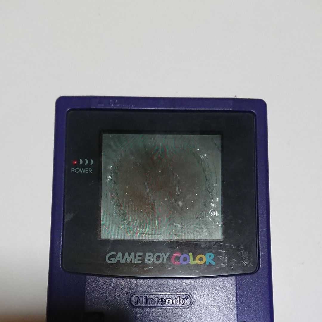 ゲームボーイカラー パープル CGB-001 ジャンク GAMEBOY COLOR ニンテンドー 任天堂