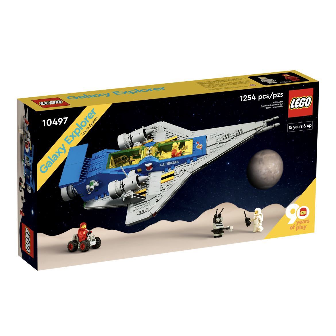 銀河探検隊 Lego レゴ 90周年 宇宙 スペース クラシック Lego 売買されたオークション情報 Yahooの商品情報をアーカイブ公開 オークファン Aucfan Com