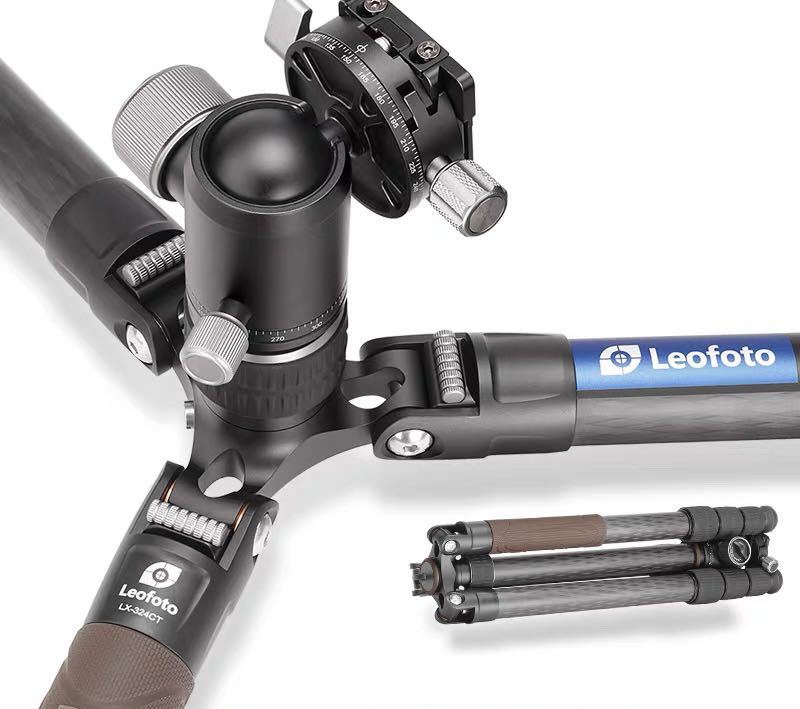 leofotoトラベラーカーボン三脚 LX-324CT+XB-38レオフォト「当日or翌日
