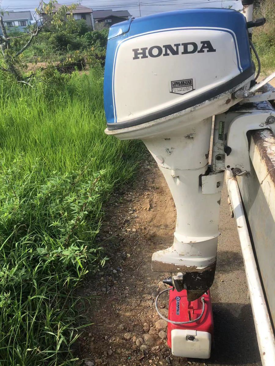 浜松市】船外機 ホンダ HONDA B75 TWIN 動作未確認 圧縮ある 7.5馬力 浜松市】船外機 ホンダ HONDA B75 TWIN 動作未確認 圧縮ある 7.5馬力