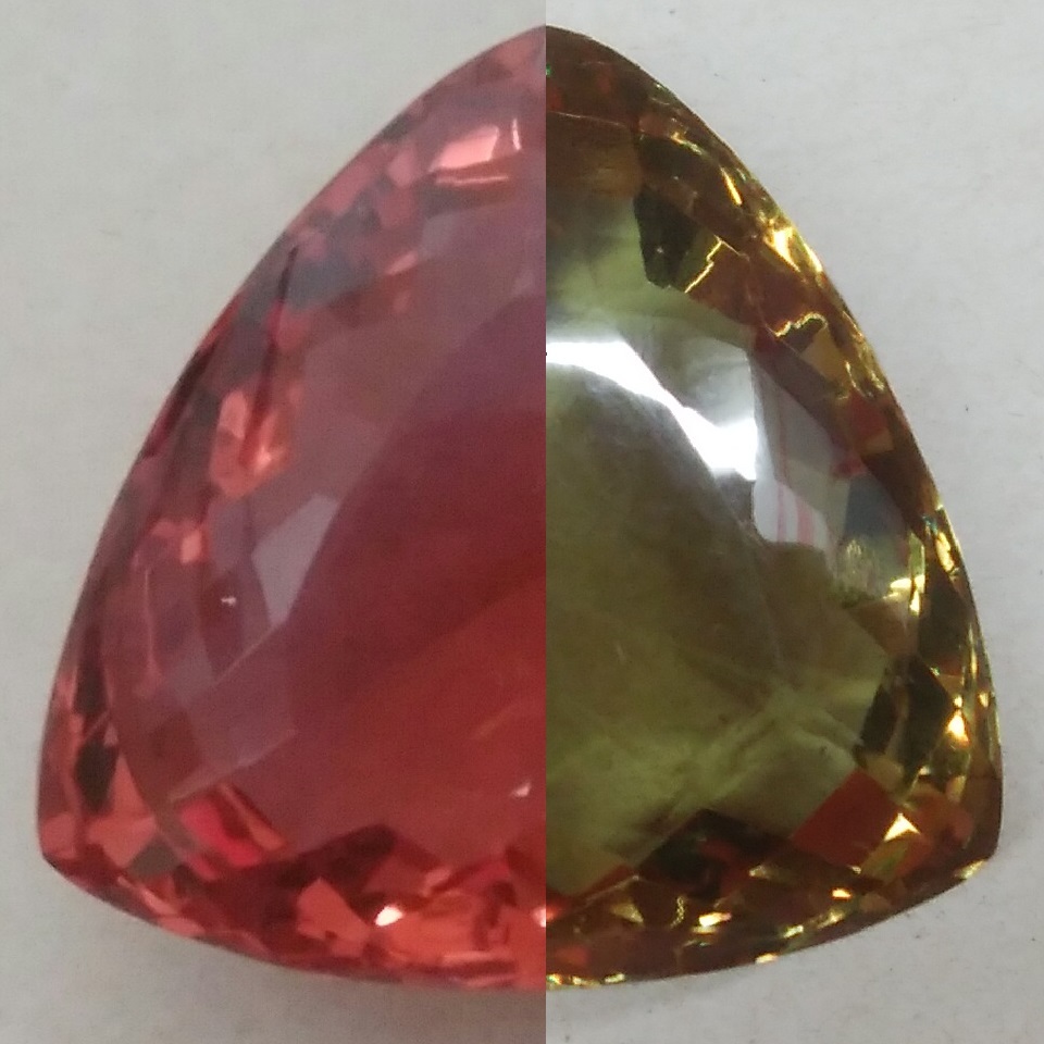 [331.00 ct] 合成アレキサンドライト トリリオンカット ルース 宝石 ジュエリー