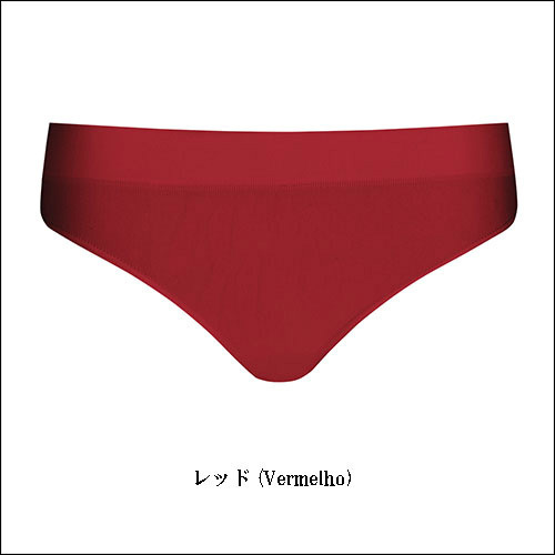 ショーツ 下着 パンツ ビキニ レディースショーツ 美尻 ブラジリアンカット　Sサイズ　レッド(Vermelho) 40300_画像1