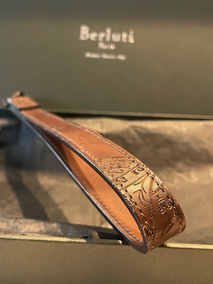 BERLUTI ベルルッティ キーリング キーホルダー ストラップ BERLUTI ベルルッティ キーリング キーホルダー ストラップ