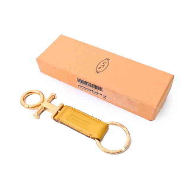 期間限定30%OFF! SIZE ONE キーケース レザー ロゴ TOD'S 美品 イエロー KL4CBSKU62 トッズ その他 期間限定30%OFF! SIZE ONE キーケース レザー ロゴ TOD'S 美品 イエロー KL4CBSKU62 トッズ その他
