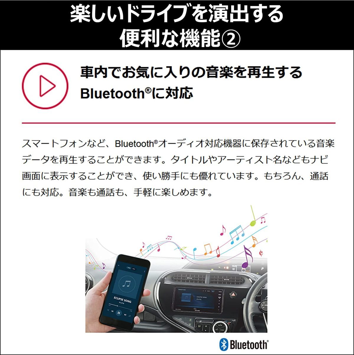 AVN-LS02＋バックカメラセット 代引手数料無料 新品 2DIN 地デジ DVD CD Bluetooth 多言語:英語,中国語,韓国語に対応 カーナビ_画像5