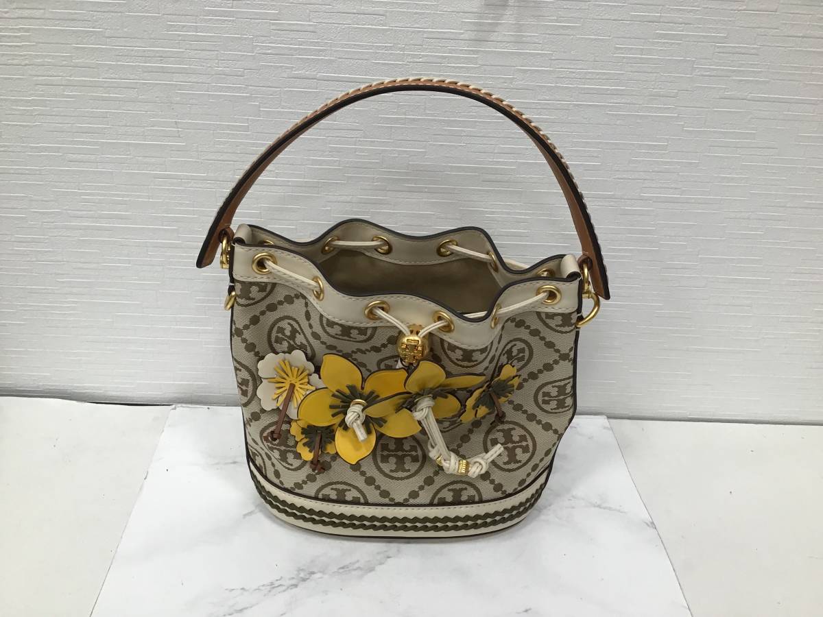 ☆ 1円スタート☆ 未使用 TORY BURCH トリーバーチ モノグラム