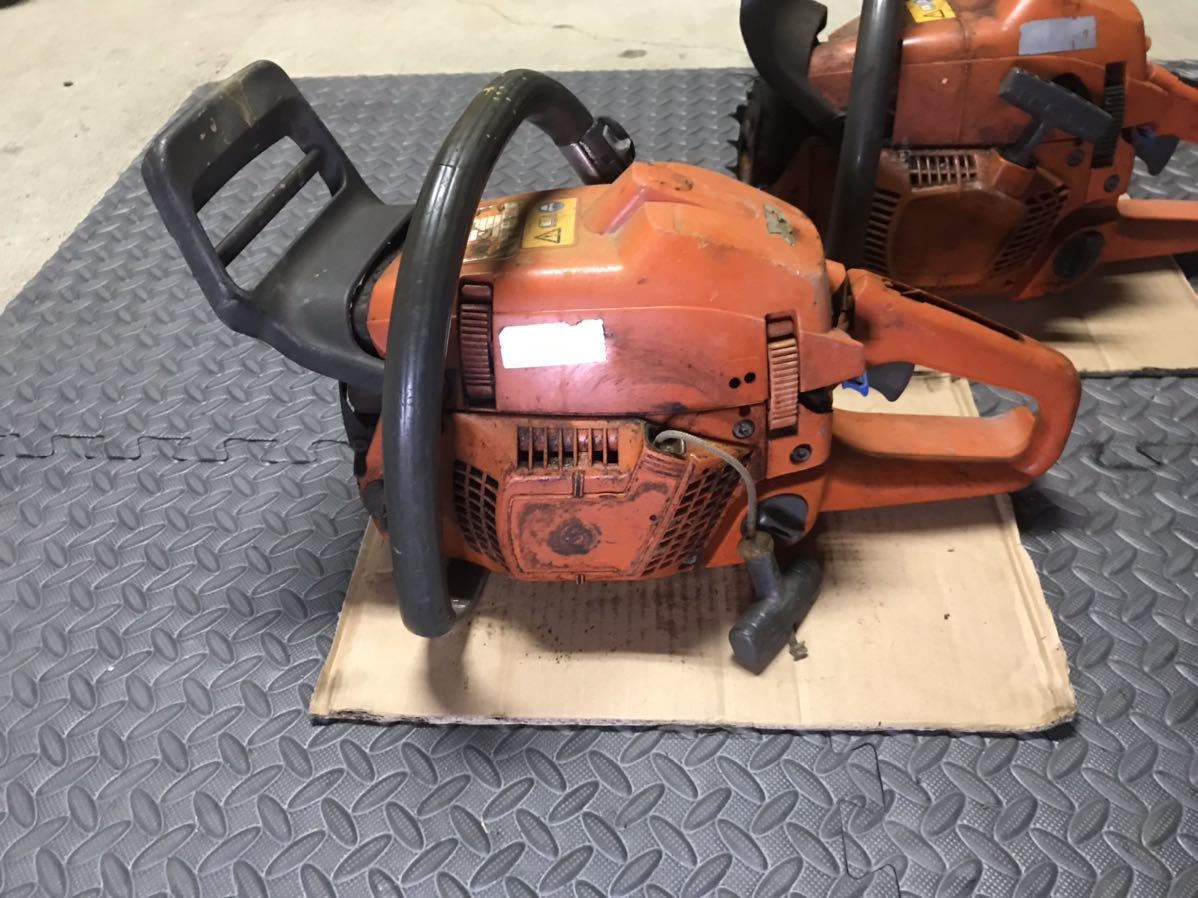 ハスクバーナ エンジンチェーンソー 346XP 2台 ジャンク品 | dako.ind.br