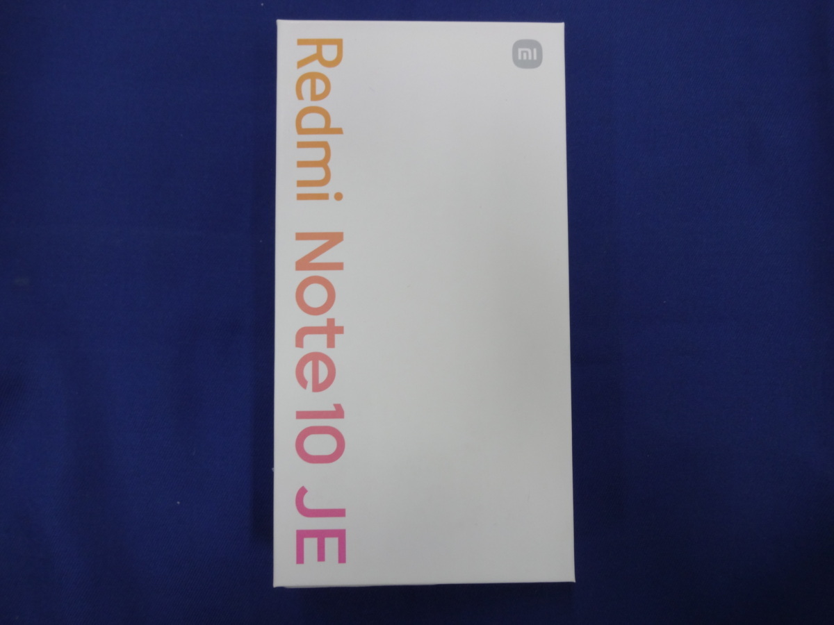 【未使用品】スマホ　スマートフォン Xiaomi Redmi Note 10 JE