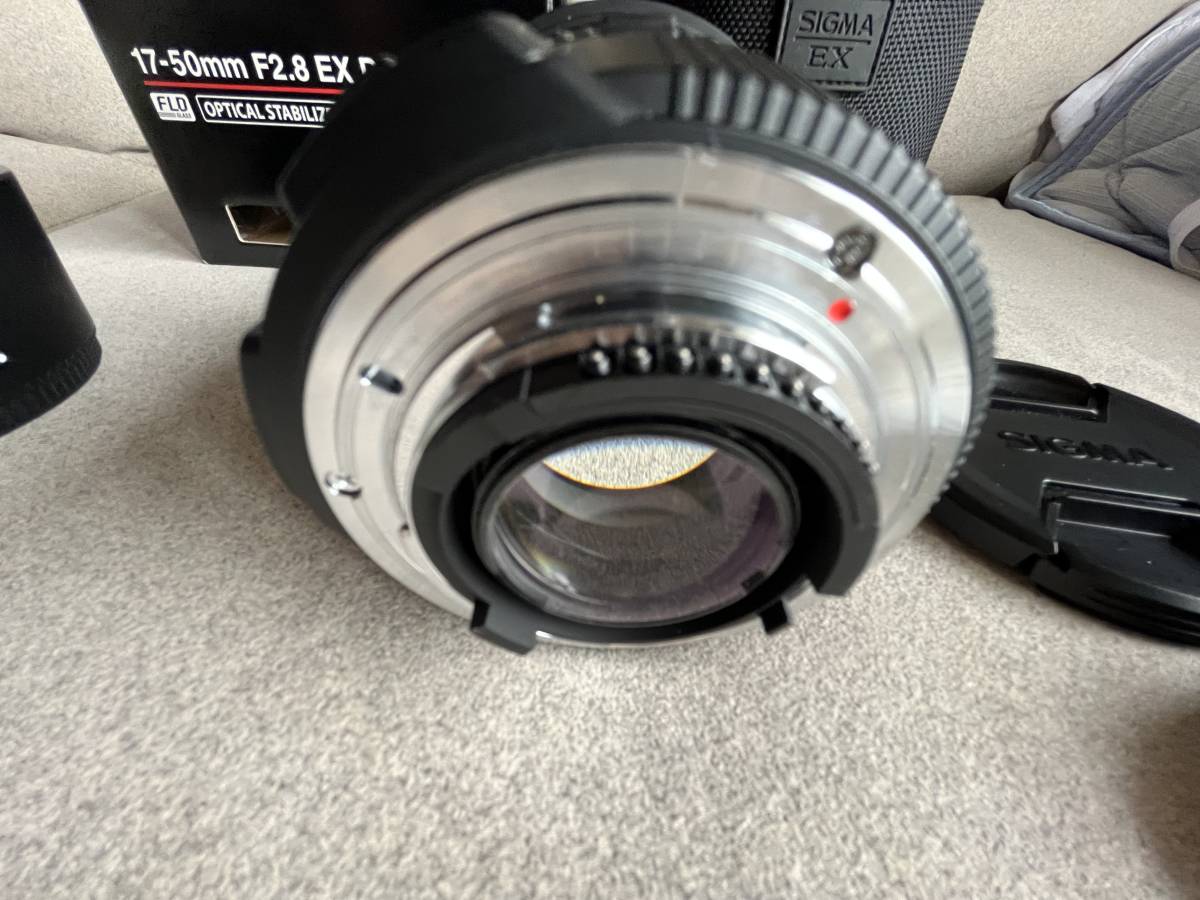 極美品】シグマ 17-50mm F2.8 EX DC OS HSM ニコン用 NIKON SIGMA 元箱