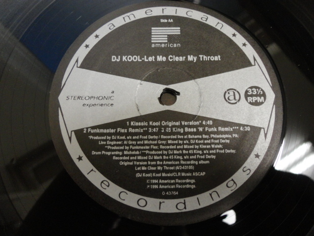DJ Kool - Let Me Clear My Throat シュリンク付 激アッパーPARTY HIPHOP Biz Markie / Doug E. Fresh 参加　視聴_画像4