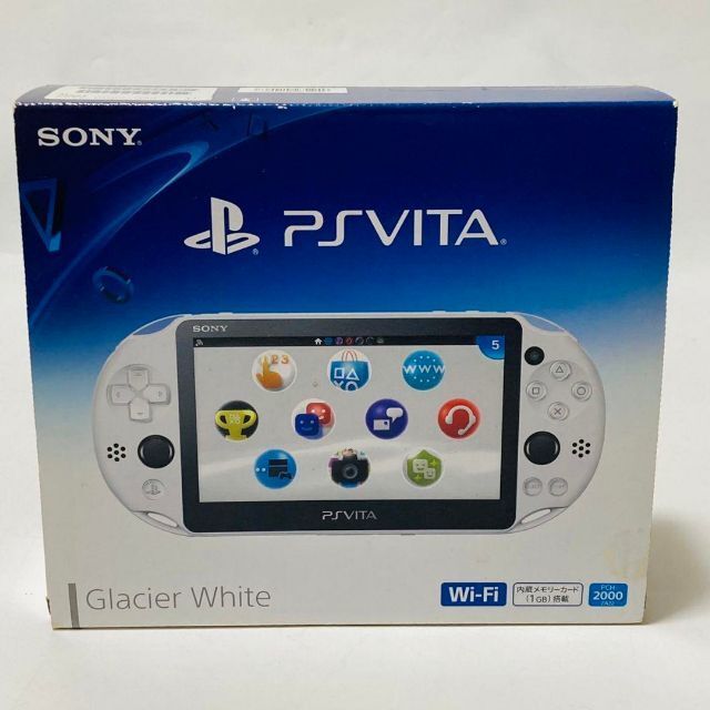 PS Vita PCH-2000 Wi-Fiモデル ホワイト ZA22 箱付