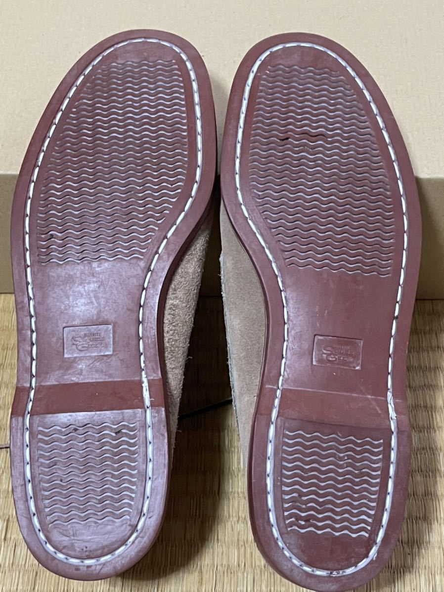 Deadstock L.L Bean Suede Blucher moc エルエルビーン | noonanwaste.com