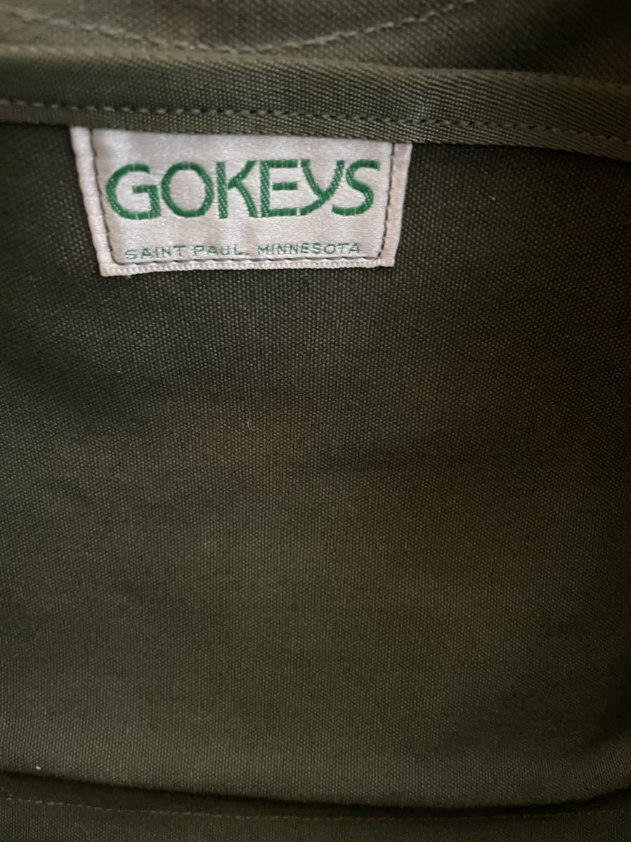 gokeys bag canvas leather bag ③