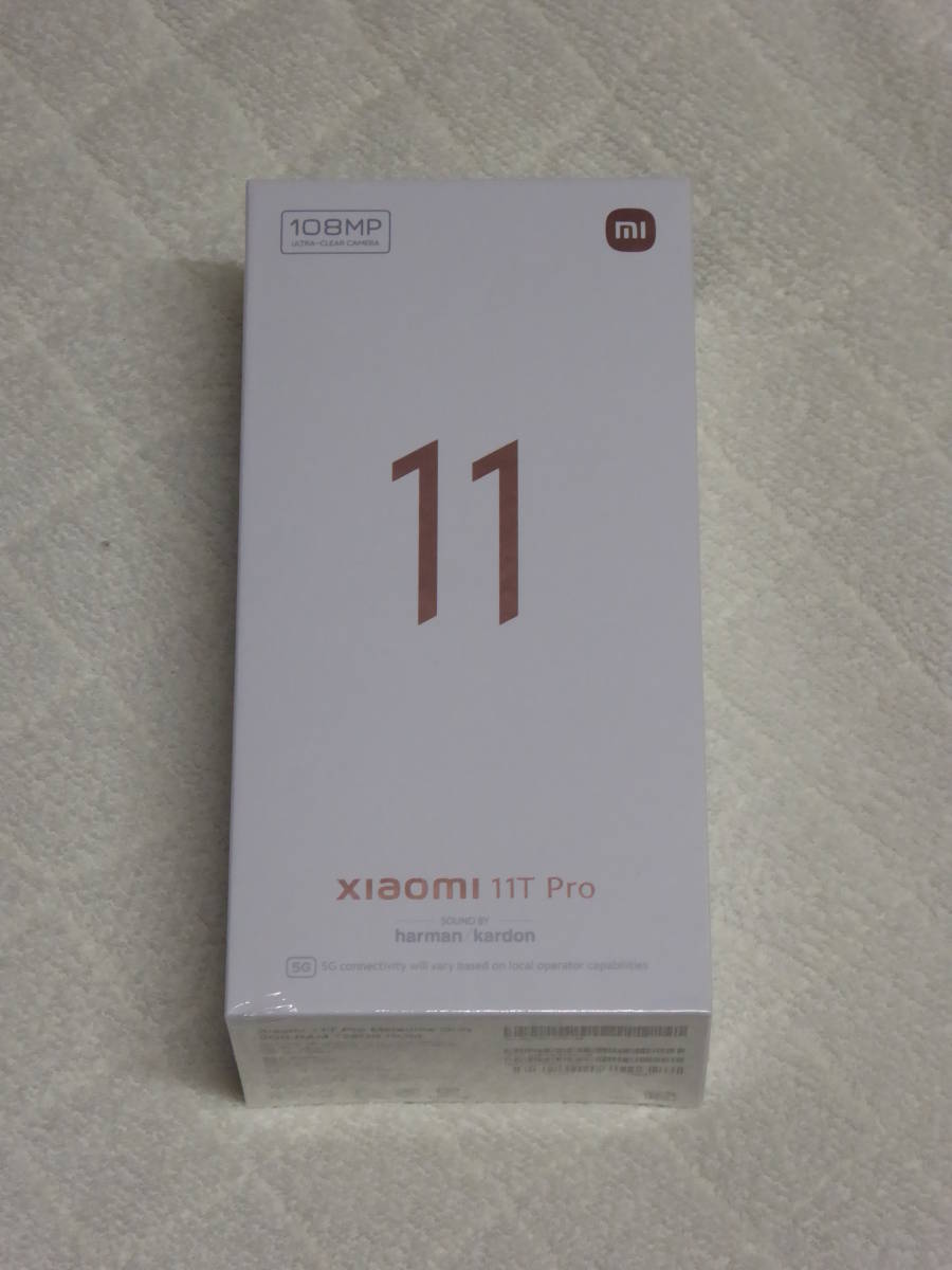 新品未開封】Xiaomi シャオミ 11T Pro 8 GB + 128 GB 日本語版 SIM