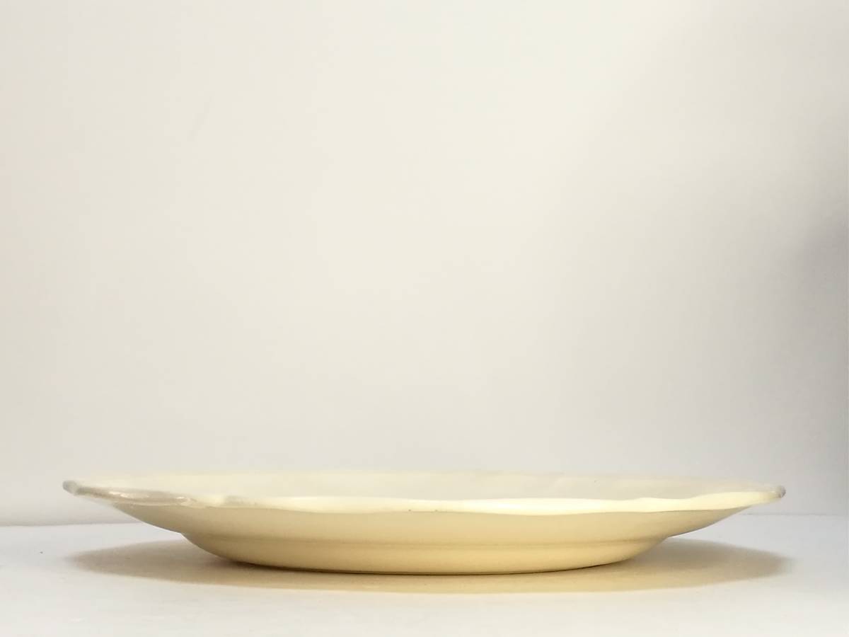 オープニングセール】 食器-✴︎ フランス アンティーク 公式通販で開催のセール フランスアンティーク✴︎サルグミンヌ ポワソンプレート 魚ヨ 花リム 食器