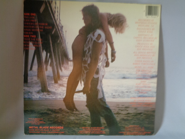 THRASH(POWER):PREDATOR/EAST PREY 唯一盤LP_画像3