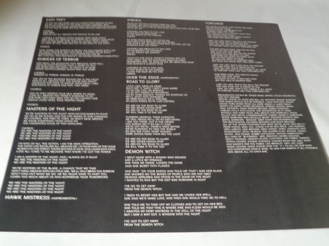 THRASH(POWER):PREDATOR/EAST PREY 唯一盤LP_画像4