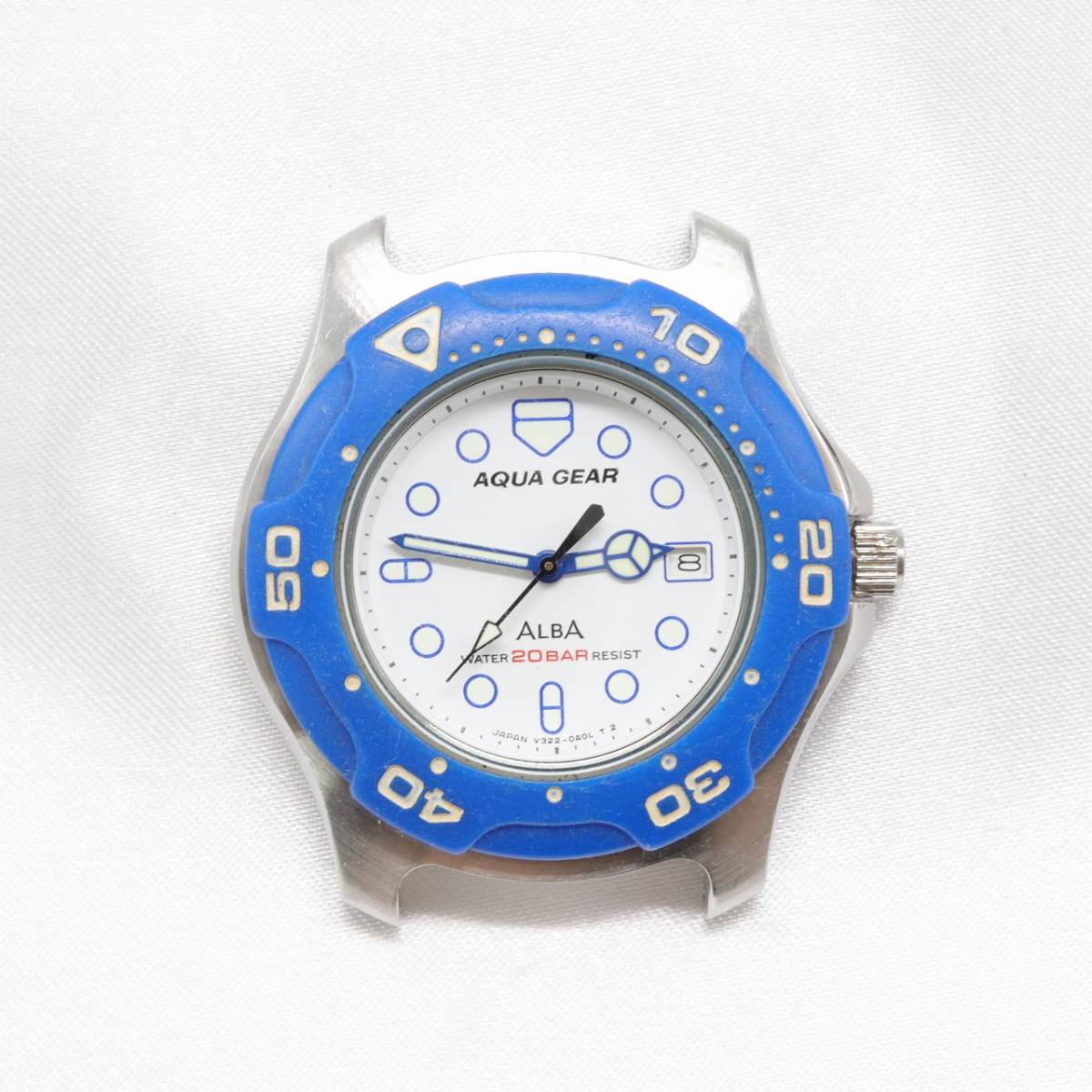 Yahoo!オークション - 【W6-10】動作品 電池交換済 SEIKO ALBA Yahoo!オークション - 【W6-10】動作品 電池交換済 SEIKO ALBA