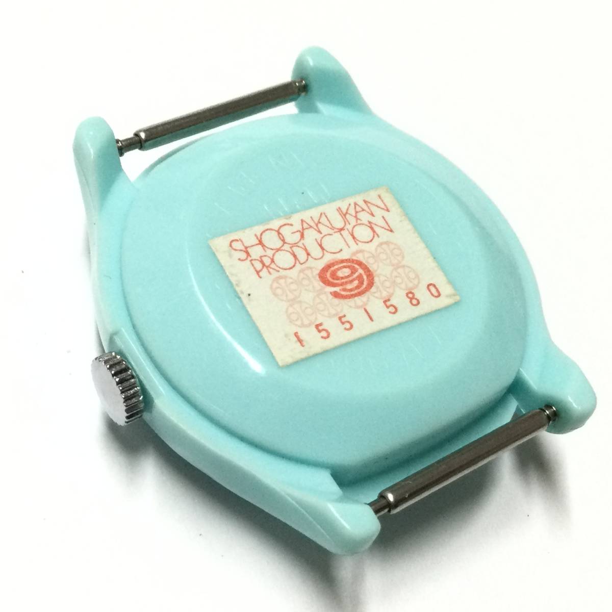 [ Showa Retro * rare Vintage ] that time thing * new goods unused Q&Q ninja Hattori kun wristwatch 